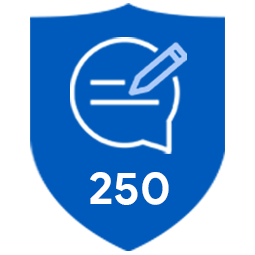 # of Replies 250