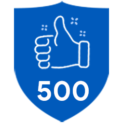 Kudos Received 500