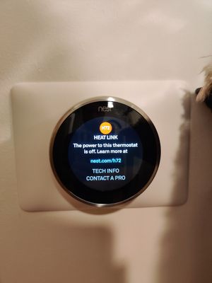 Nest Thermostat Error Code