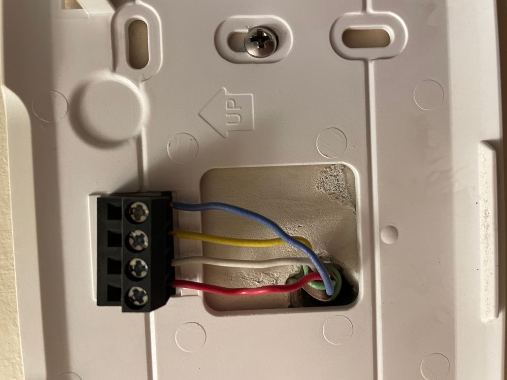 old Lennox thermostat wiring