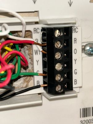 Yellow wire not used.