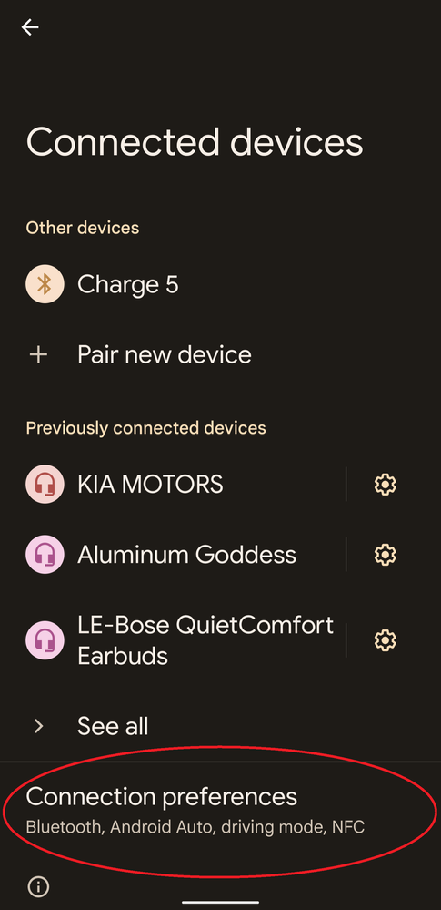 Connected devices