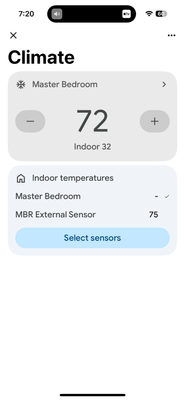 app screenshot using only internal sensor