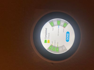 Nest menu-Equipment testing